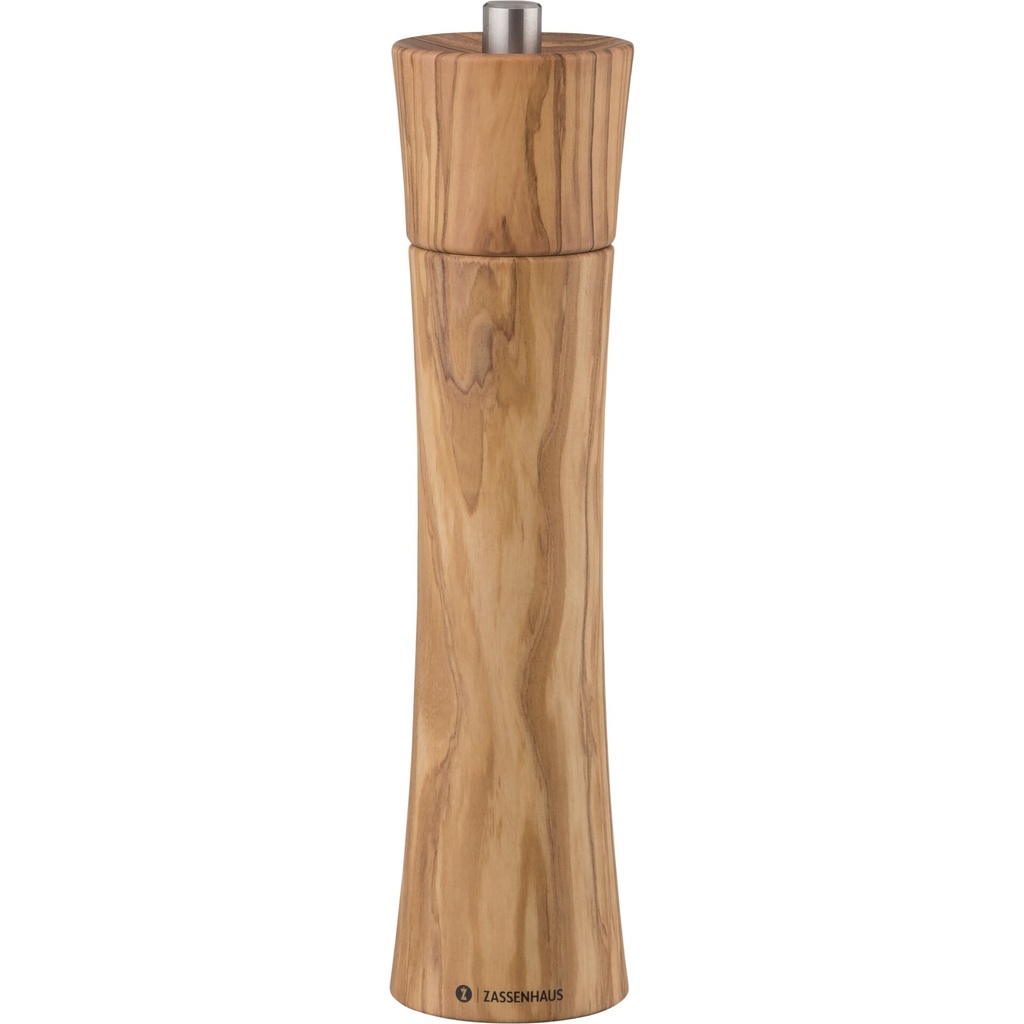 Zassenhaus salt mill Frankfurt Olive Wood, 24 cm
