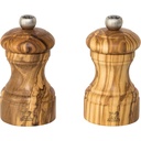 Peugeot Bistro salt mill 10 cm in olive wood light brown