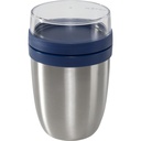 Mepal Thermo-Lunchpot Ellipse stl.steel vivid blue, 500+200ml