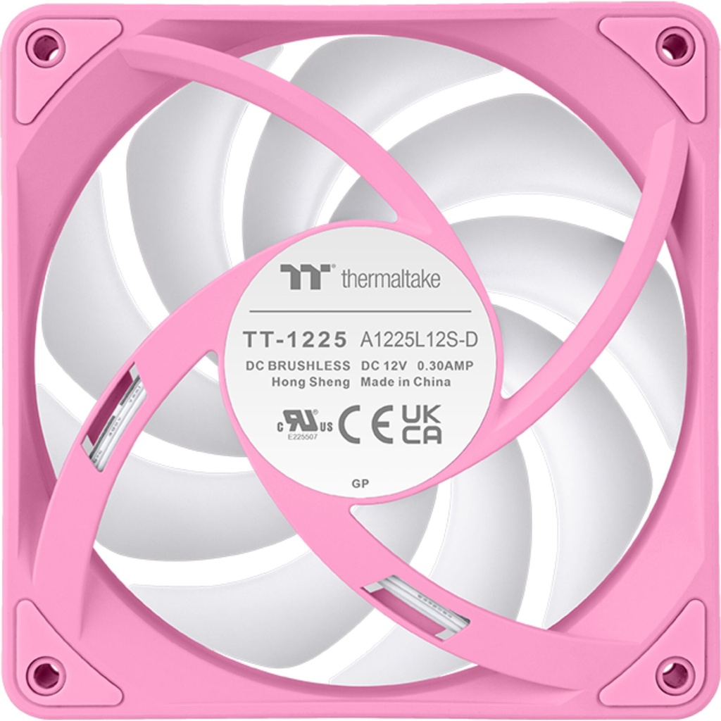 Thermaltake CT120 EX Reverse Fan Pink 3 Pack ARGB Sync