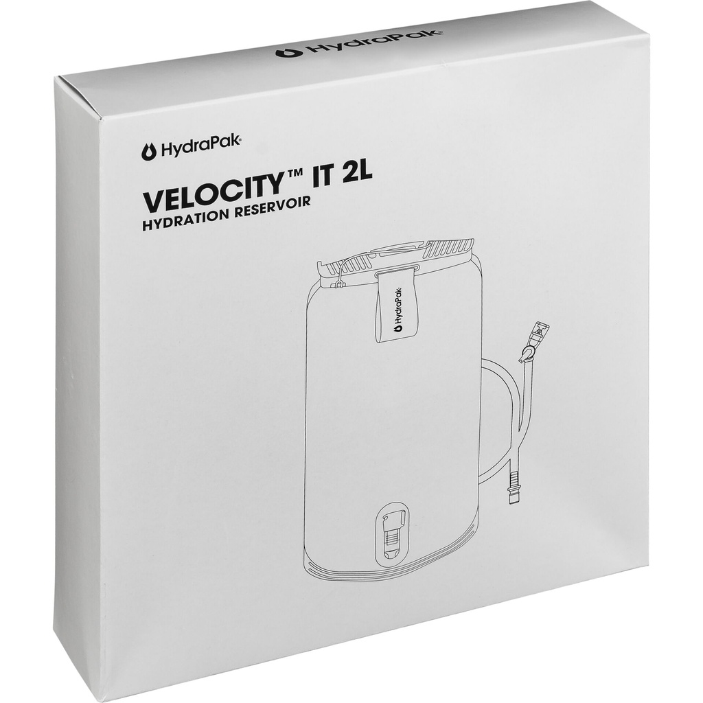 HydraPak Velocity IT 2L hydration bladder grey
