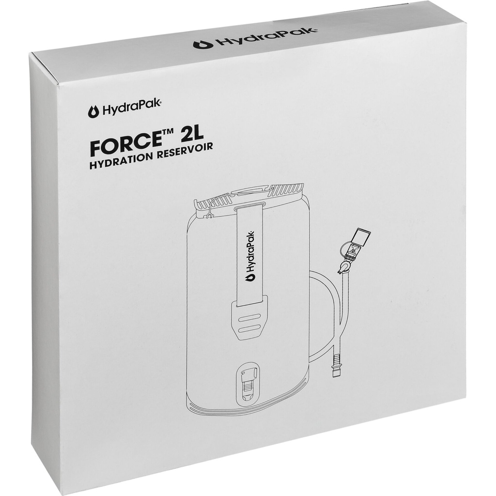HydraPak FORCE 2L hydration bladder dark brown