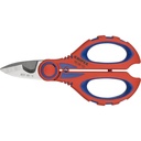 KNIPEX Electricians' Shears with crimp area