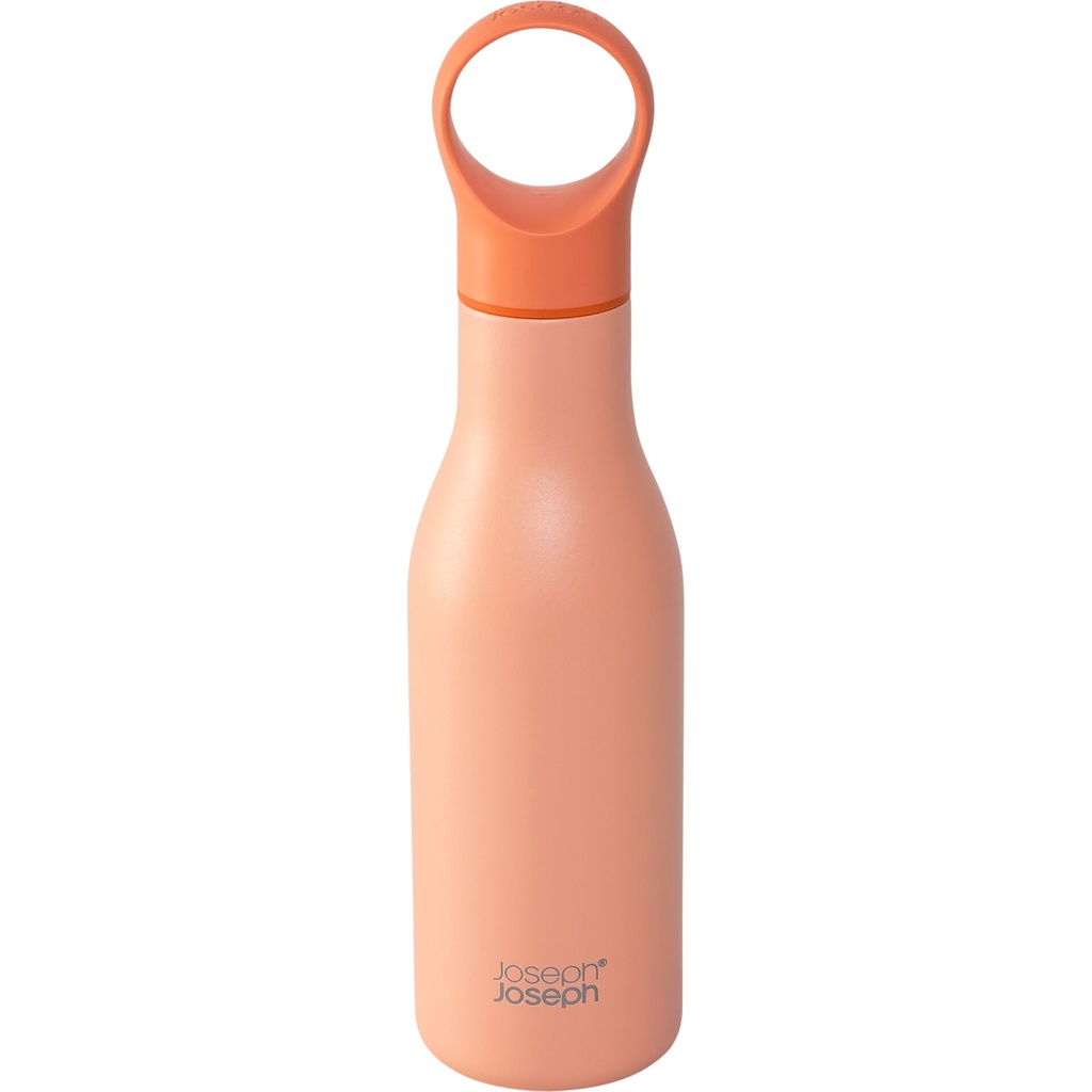 Joseph Joseph Loop 500ml Sta. Steel Coral Vac.Ins.Water Bottle