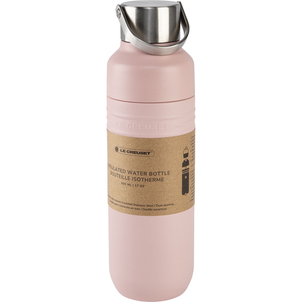 Le Creuset Trinkflasche On The Go shell pink 500 ml