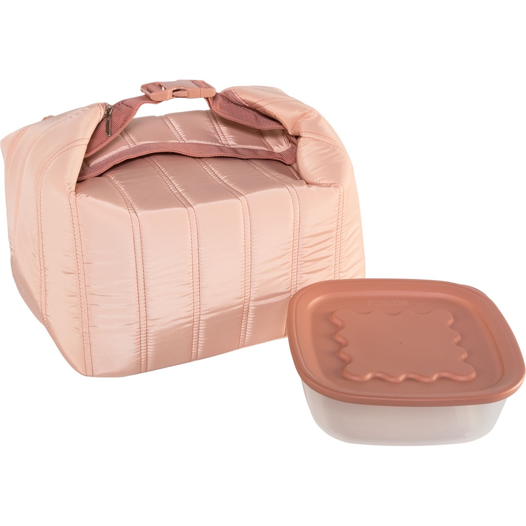 Guzzini Big Thermal Bag and Air- tight Cont. Set P.Blossom Pink