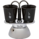 Bialetti Mini Express Induction +2Cups black