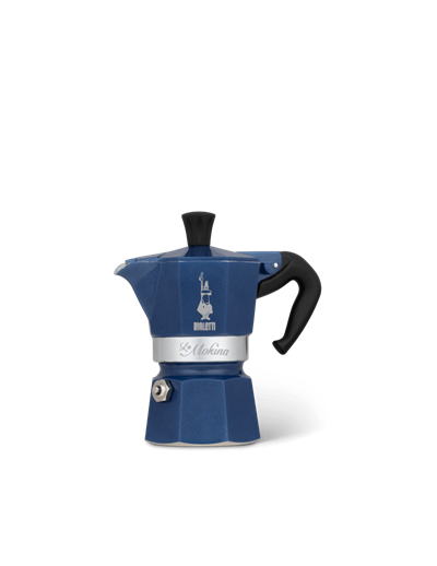 Bialetti La Mokina blau Joyful Memories