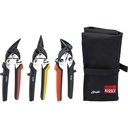 BESSEY Set of shape and straight cutting snips in bag     DSET15