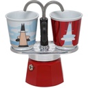 Bialetti MINI EXPRESS Set Magritte red