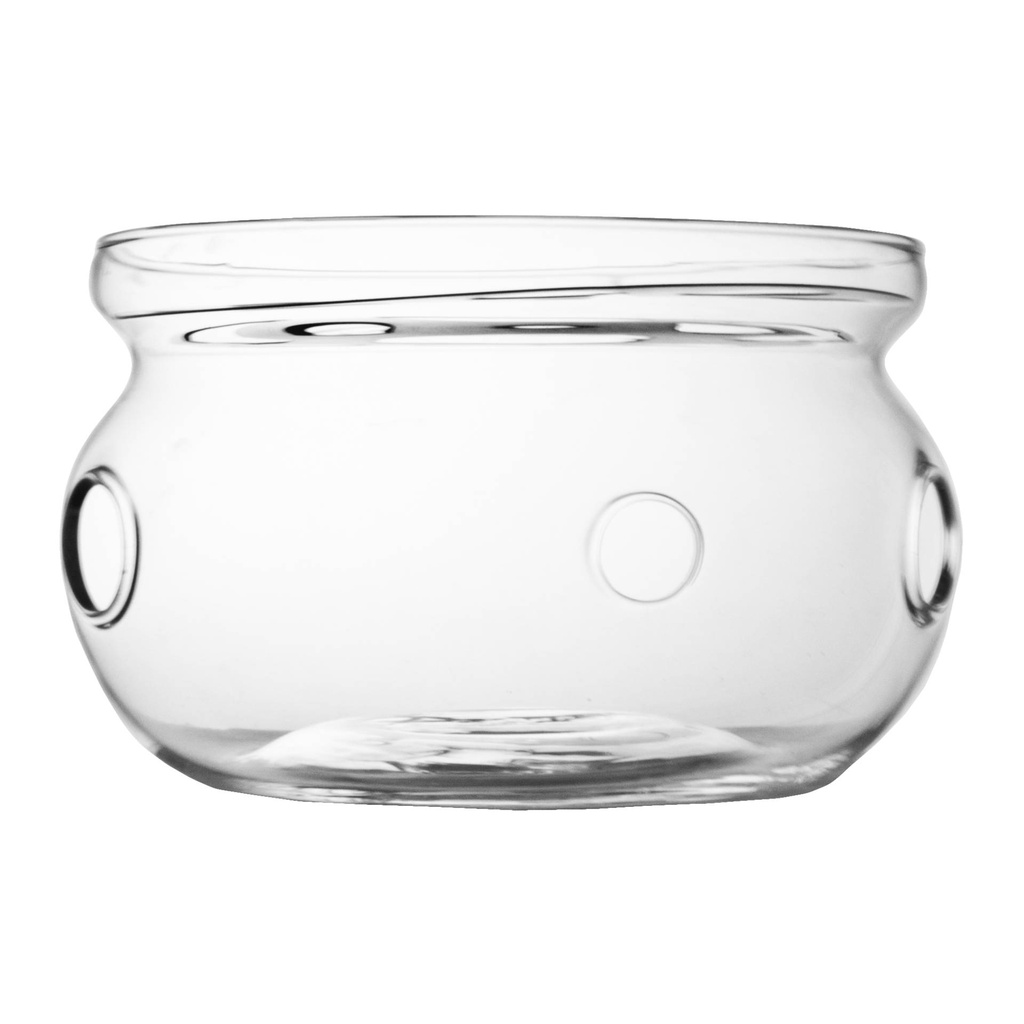 Bredemeijer Tea warmer Verona glass/stainless steel     1468