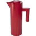 Alessi Plisse Thermal Jug 1 L, red