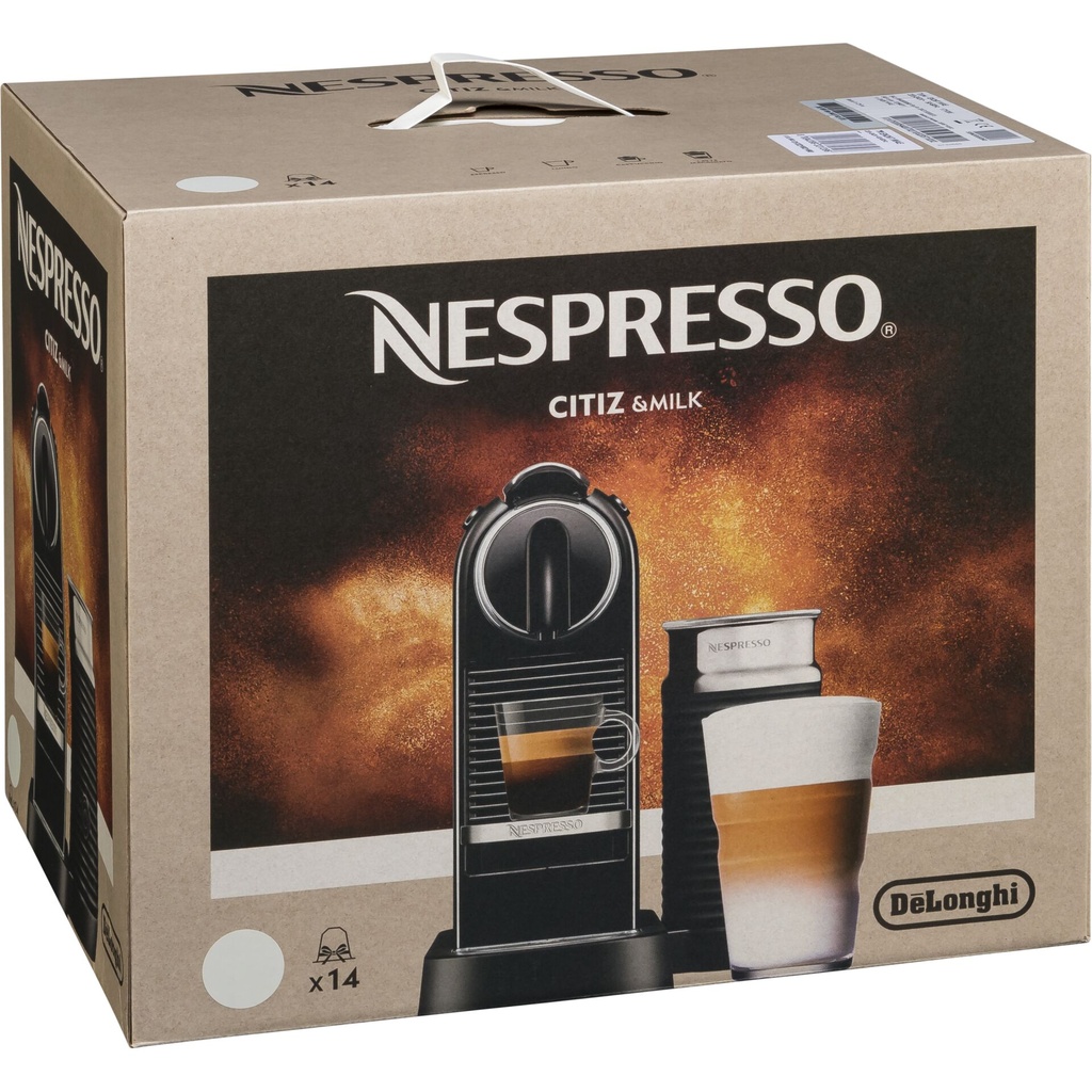 Nespresso Citiz & Milk EN 267.WAE by Delonghi, white