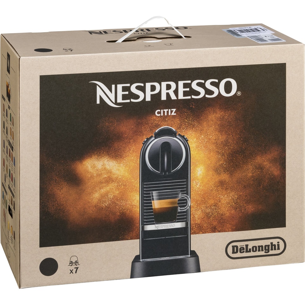 Nespresso Citiz EN 167.B by Delonghi, black