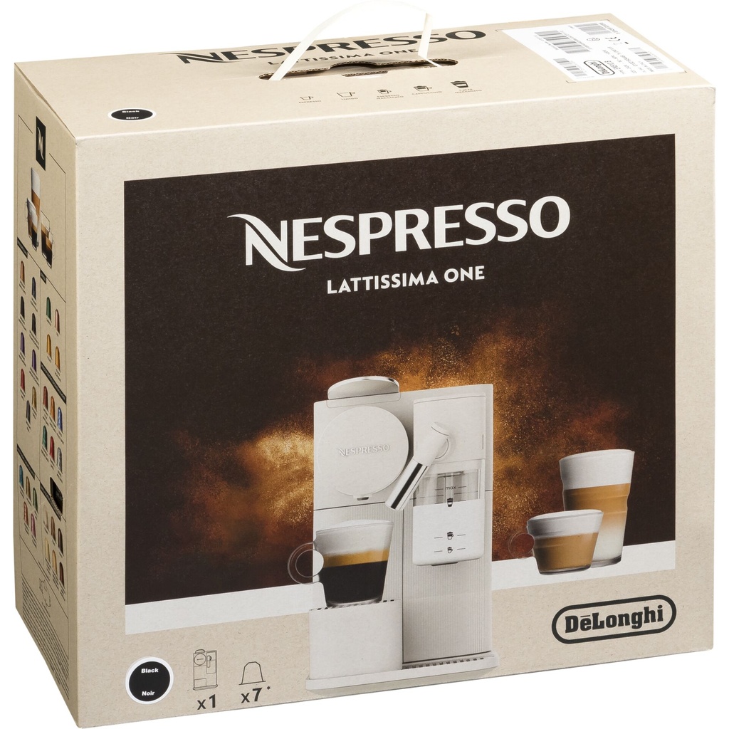 Nespresso Lattissima One EN 510.B by Delonghi, black