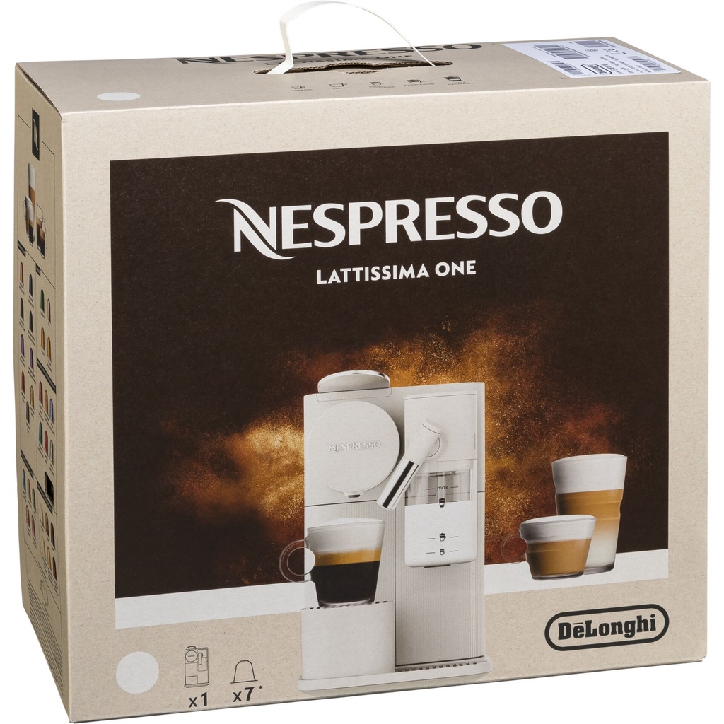 Nespresso Lattissima One EN 510.W by Delonghi, white