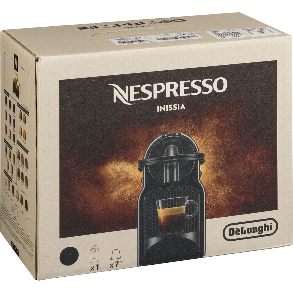 Nespresso Inissia EN 80.B by DeLonghi, black