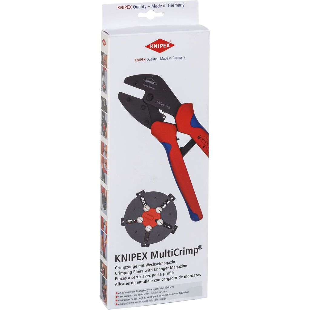KNIPEX MultiCrimp für PV, MC4/MC4 EVO2