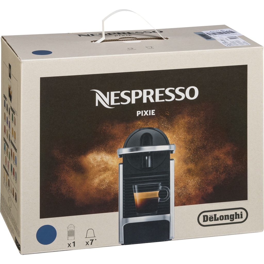 Nespresso Pixie EN 127.BL by DeLonghi, blue