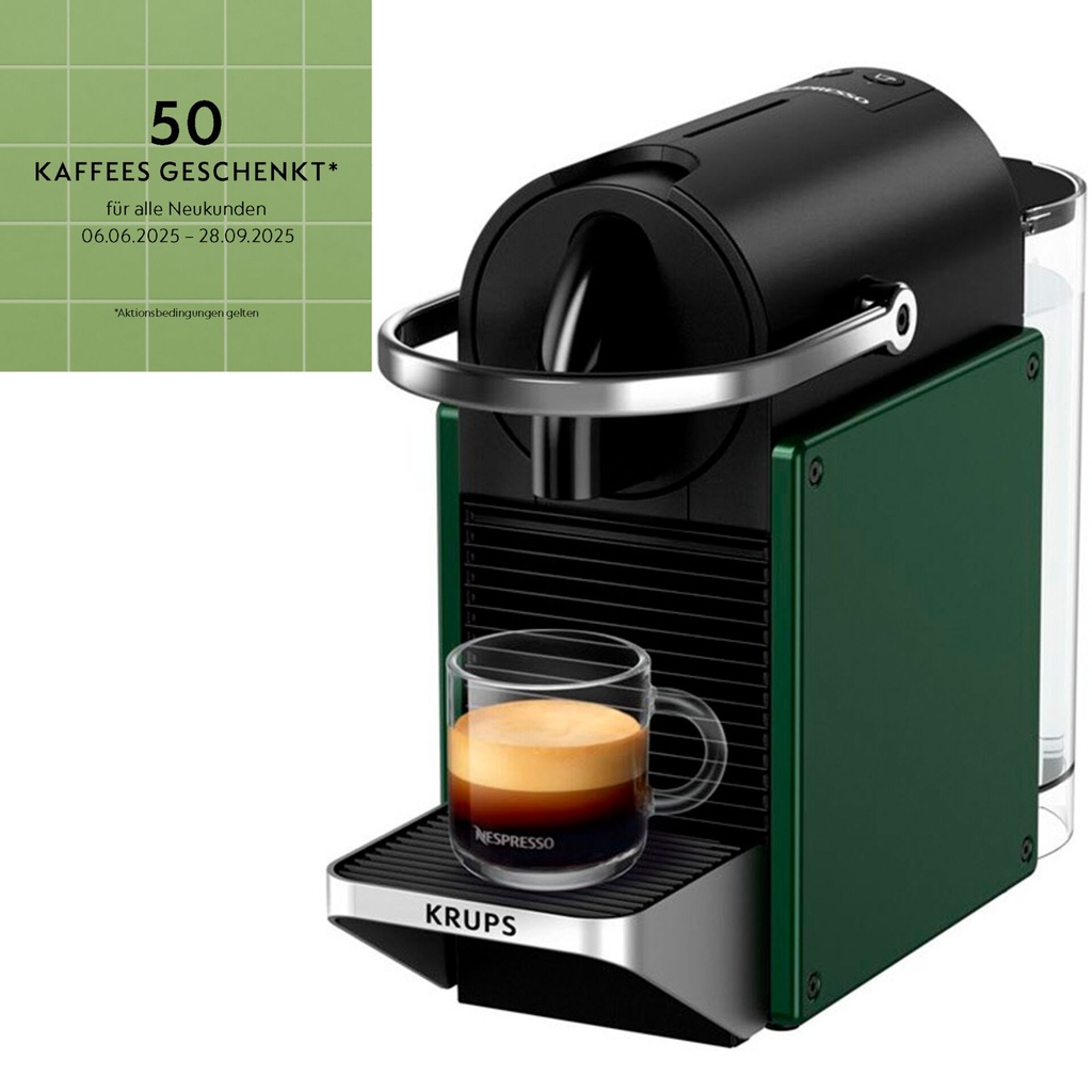 Nespresso XN 3063  Pixie Coffee Machine  green   by Krups