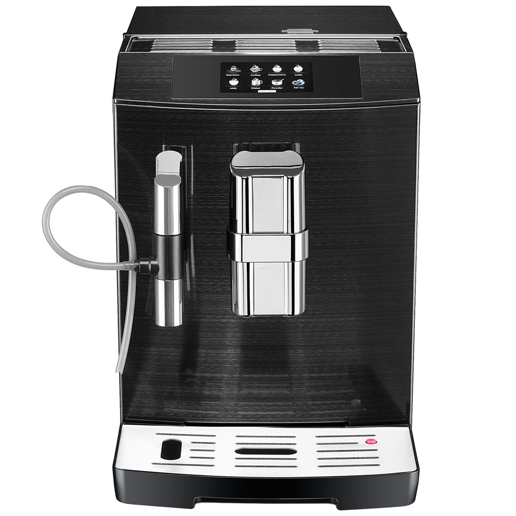 Acopino Modena  ONE TOUCH brushed INOX black