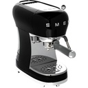 SMEG ECF02BLEU Siebträgermaschine schwarz