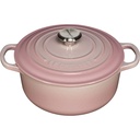 Le Creuset Signature Cast Iron- Round Casserole 20cm shellpink