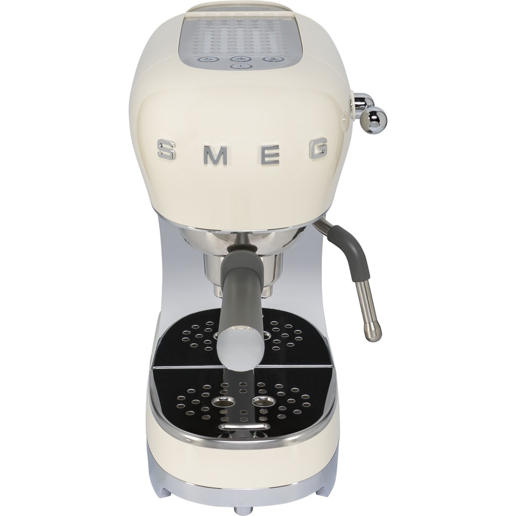SMEG ECF02CREU Siebträgermaschine creme