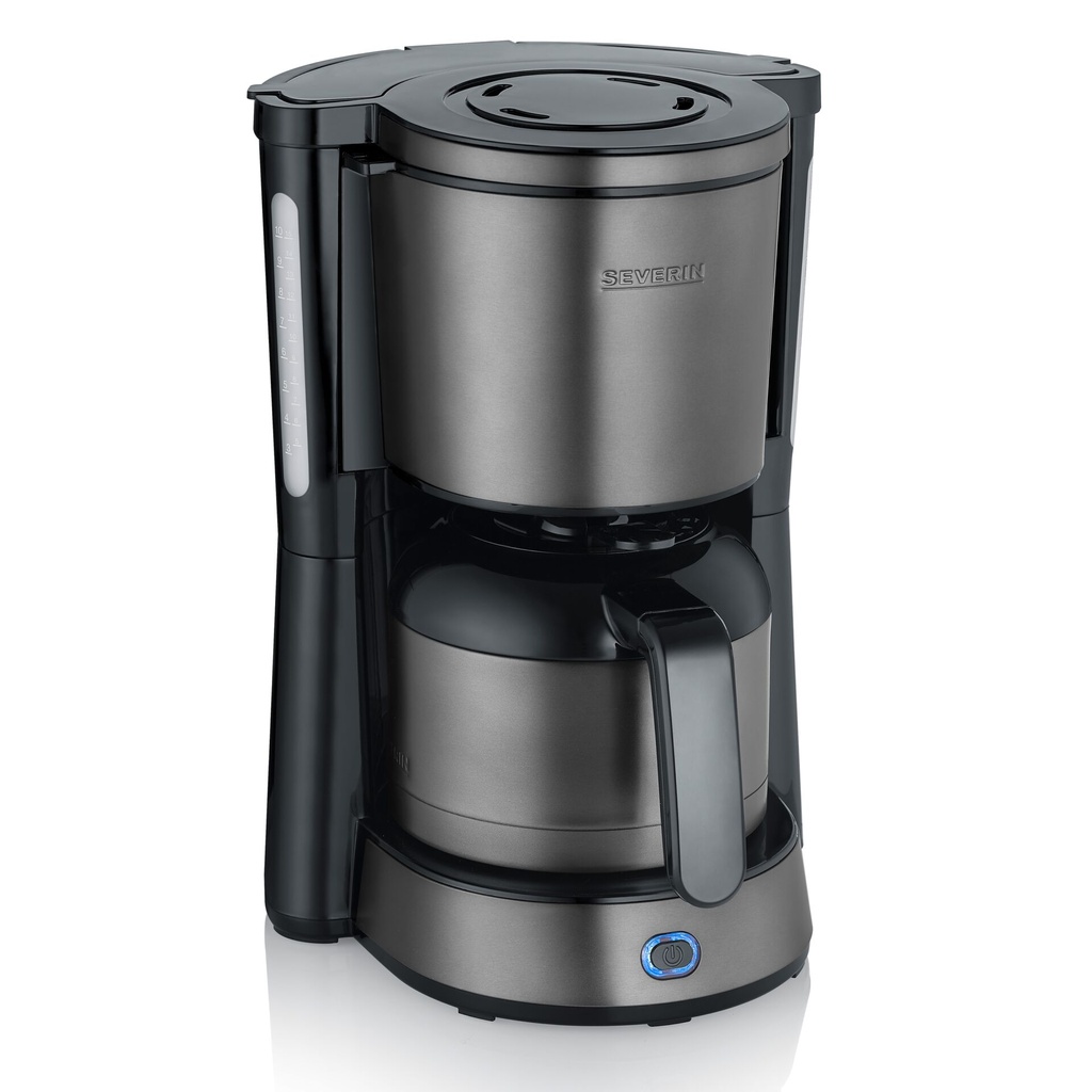 Severin KA 9343  Dark Inox mit Thermoskanne