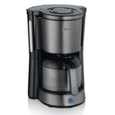 Severin KA 9343  Dark Inox mit Thermoskanne