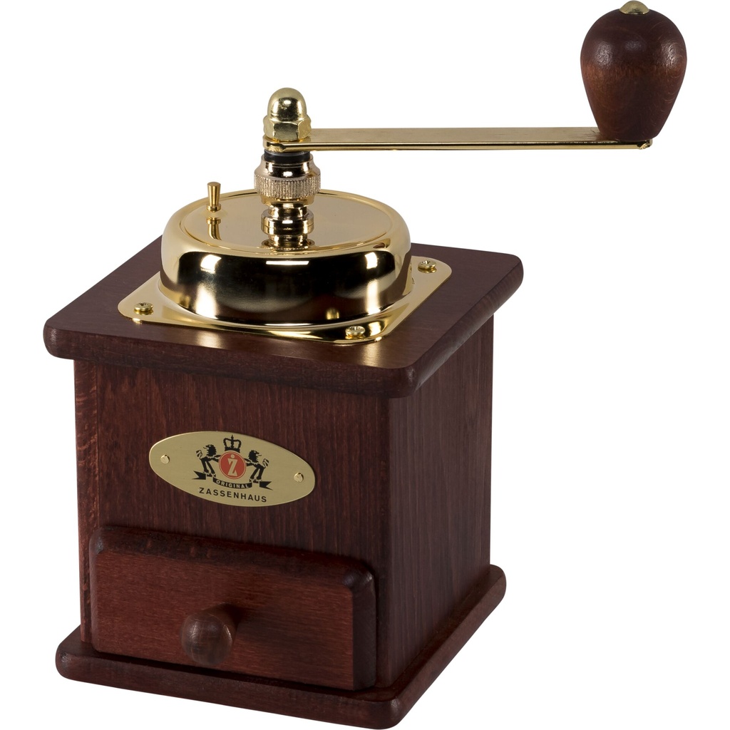 Zassenhaus Coffee Mill Brasilia beech wood mahagoni