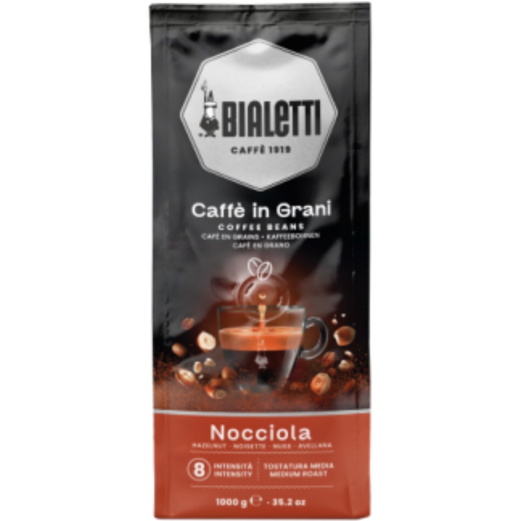 Bialetti Esperto Grani hazelnut coffee beans 1 kg