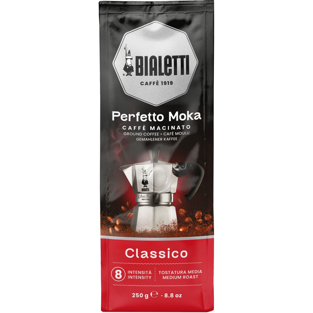 Bialetti Perfetto Moka Classico ground coffee 250 g