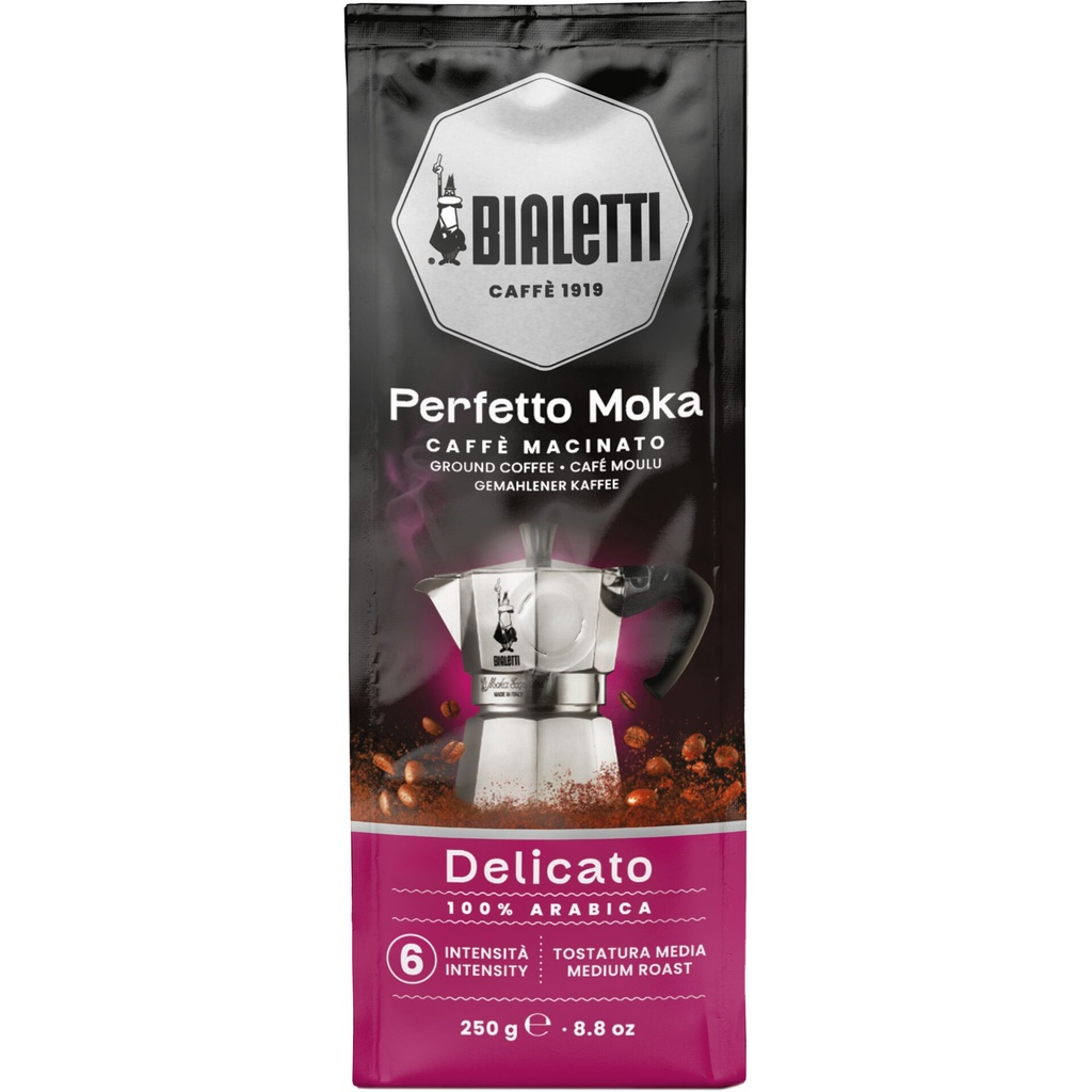 Bialetti Perfetto Moka Delicato ground coffee 250 g