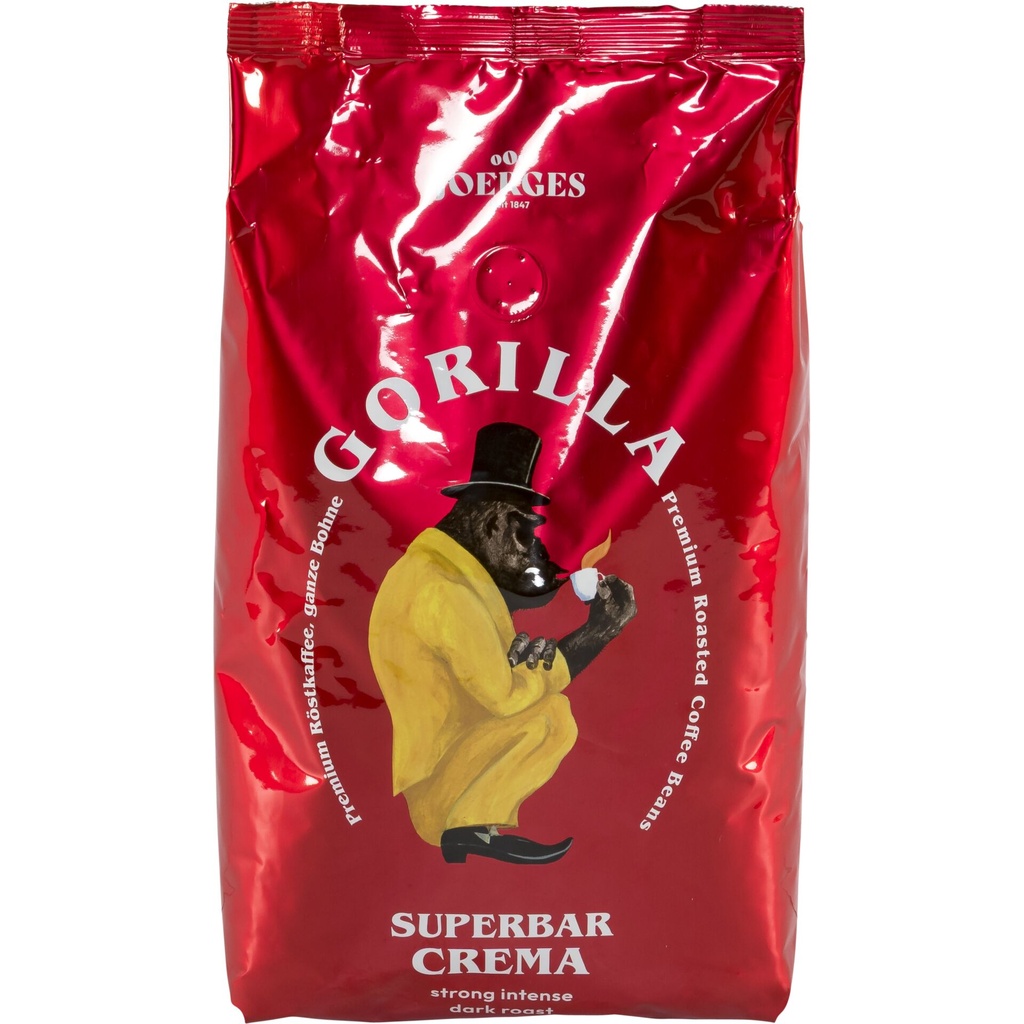 Joerges Espresso Gorilla Superbar Crema 1 Kg