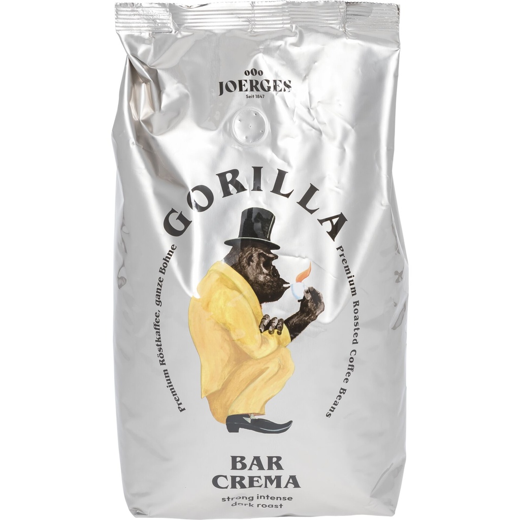 Joerges Espresso Gorilla Bar Crema  1 kg