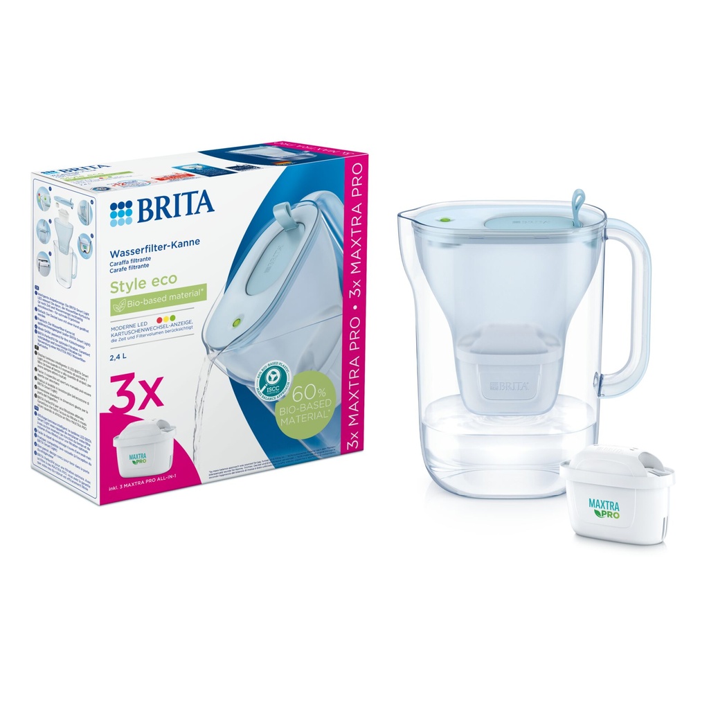 Brita Style eco glacier blue incl. 3 MAXTRA PRO All-in-1