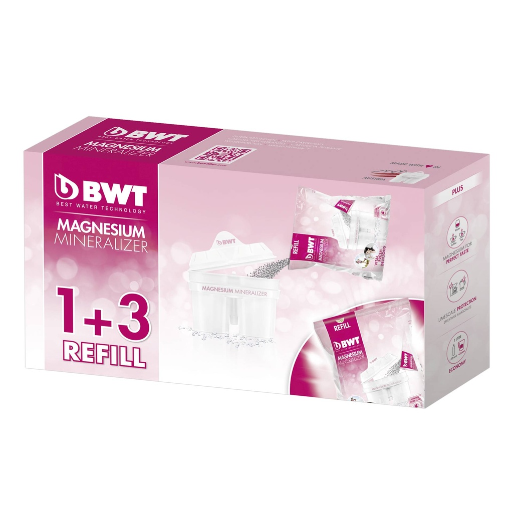 BWT 814544 Longlife Refill 1+3 white