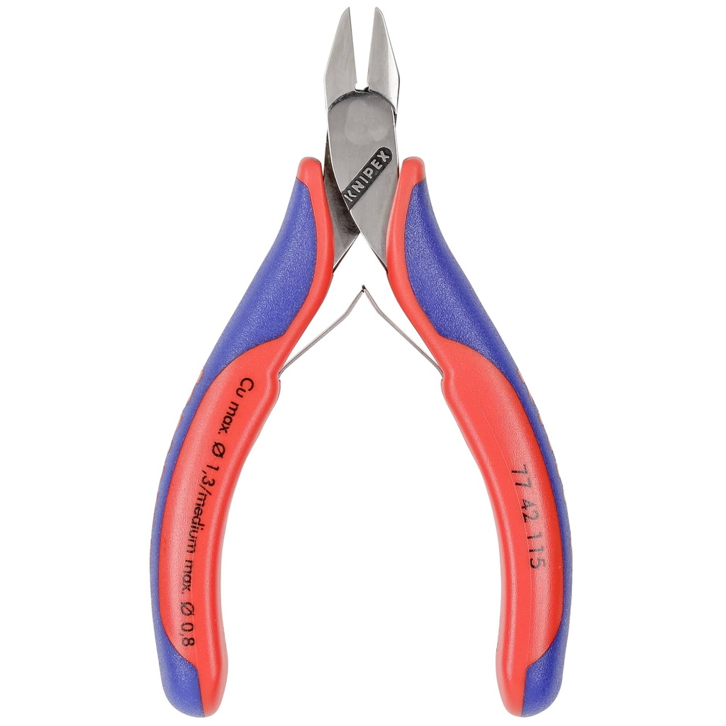 KNIPEX Electronics Diagonal Cutter mirror polished 115 mm