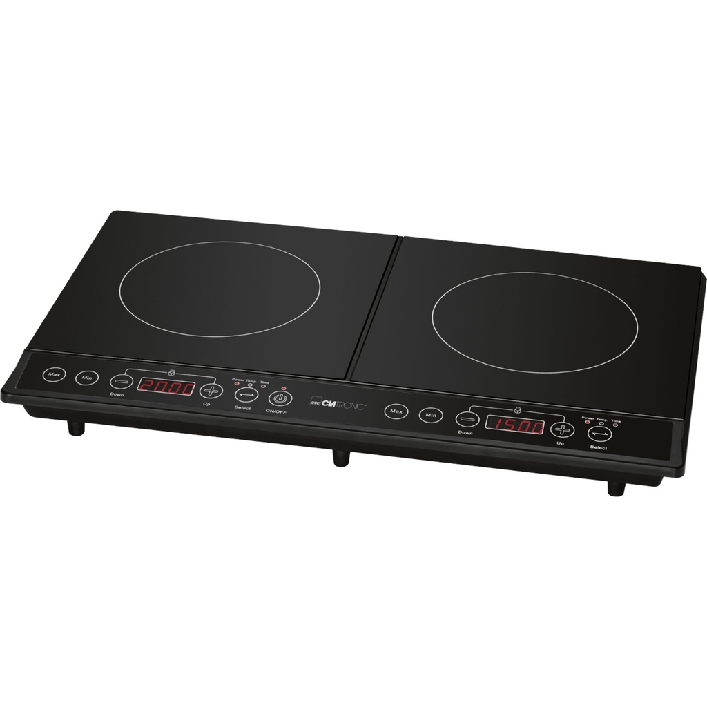 Clatronic DKI 3609 black Induction Double Hotplate