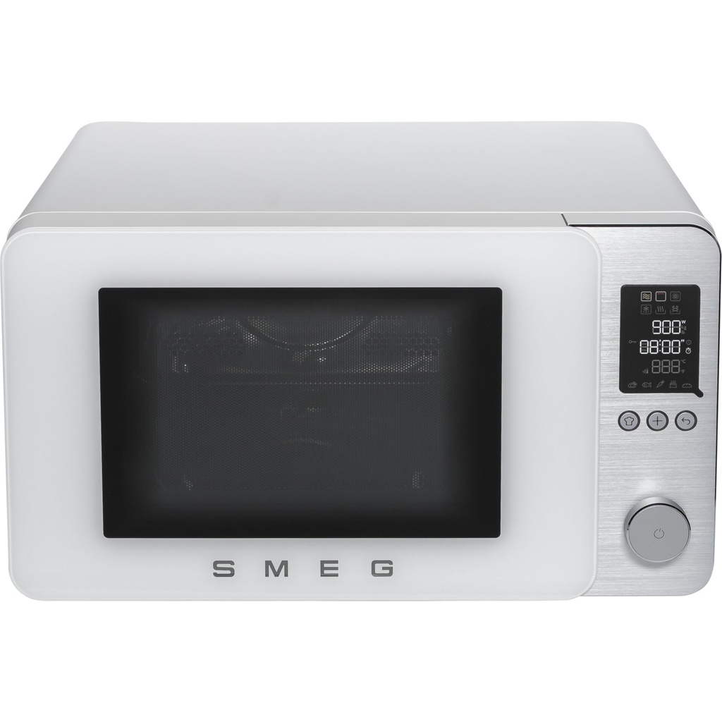 SMEG MOC02WHMEU Kombi-Tisch- Mikrowelle + Heißluft/Grill