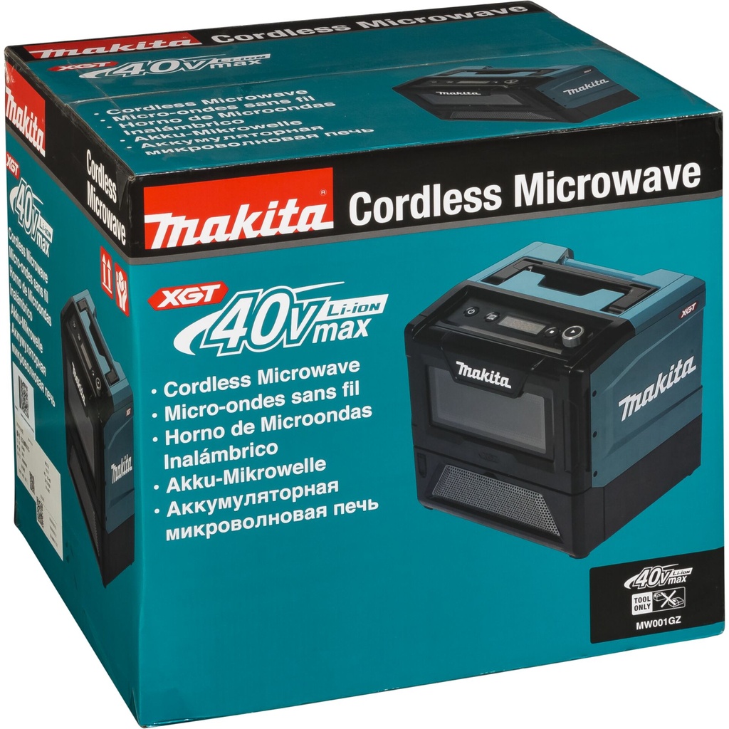 Makita MW001GZ Cordless Microwave 40V