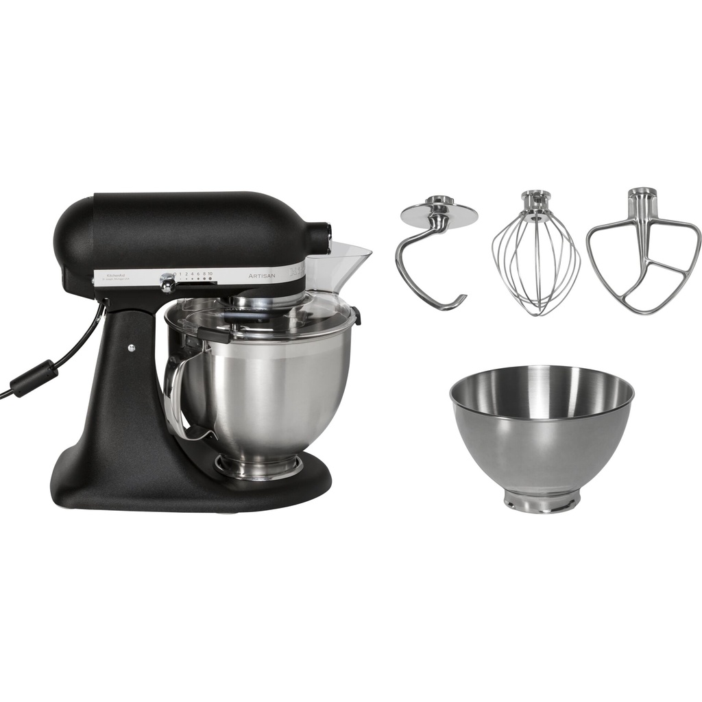 KitchenAid Artisan 5KSM185PSEBK gusseisen schwarz