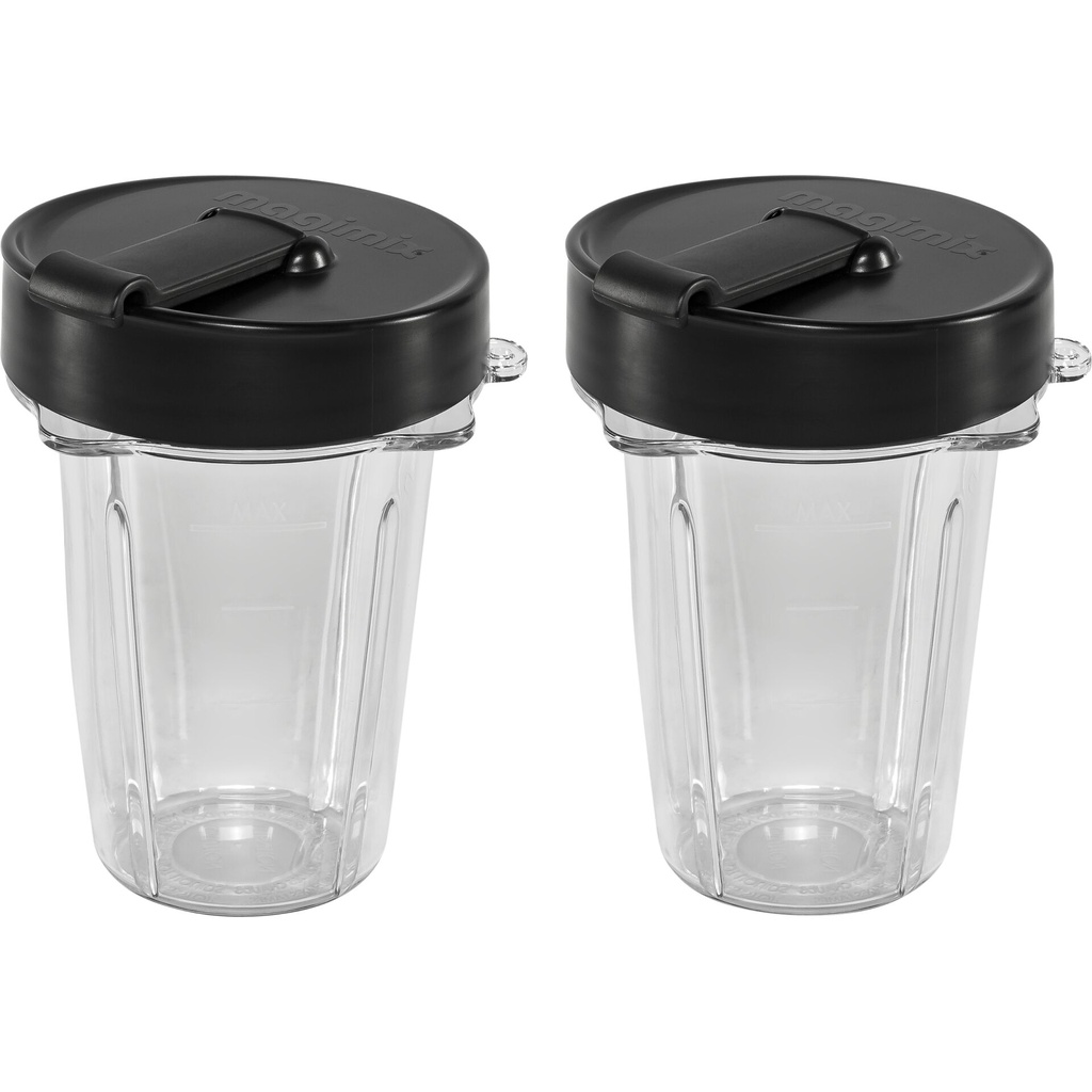 Magimix Saft Becher 400ml Doppelpack