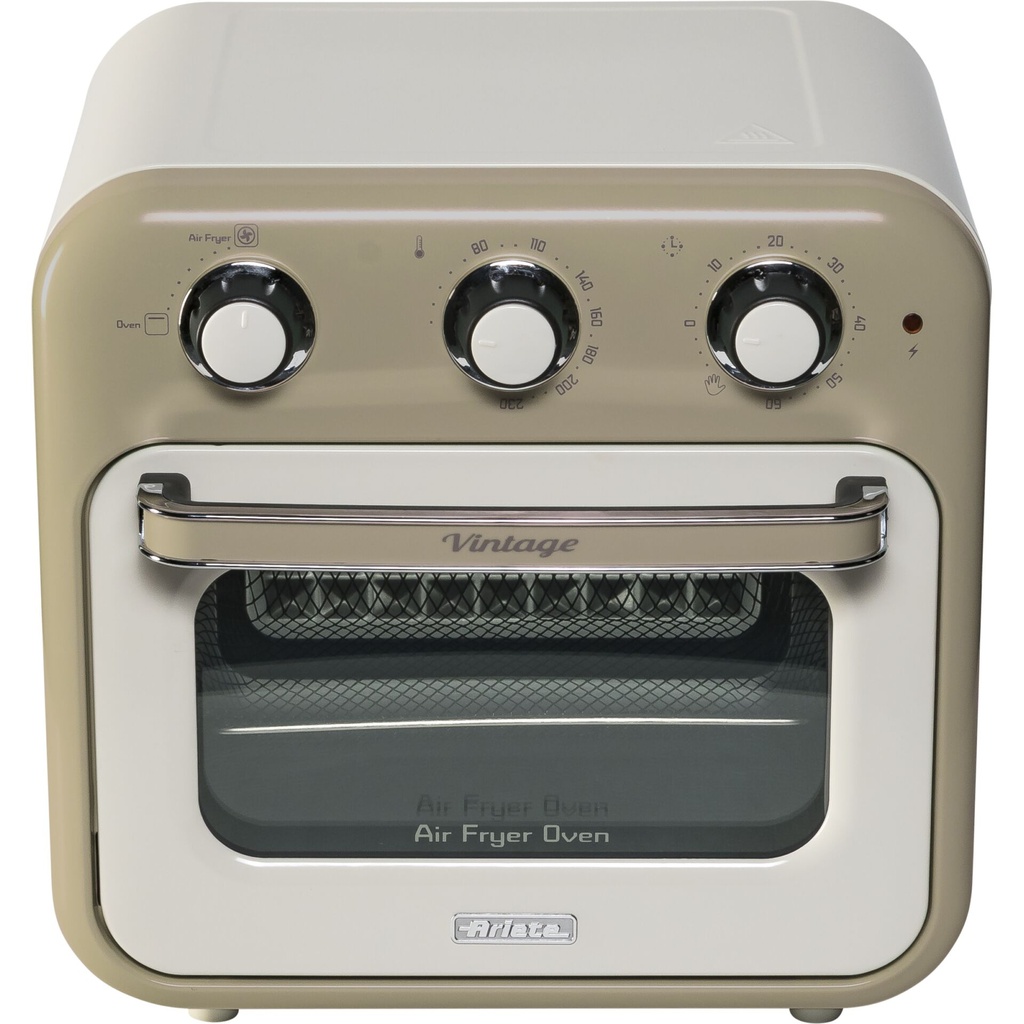Ariete Vintage Air Fryer Mini- Oven beige