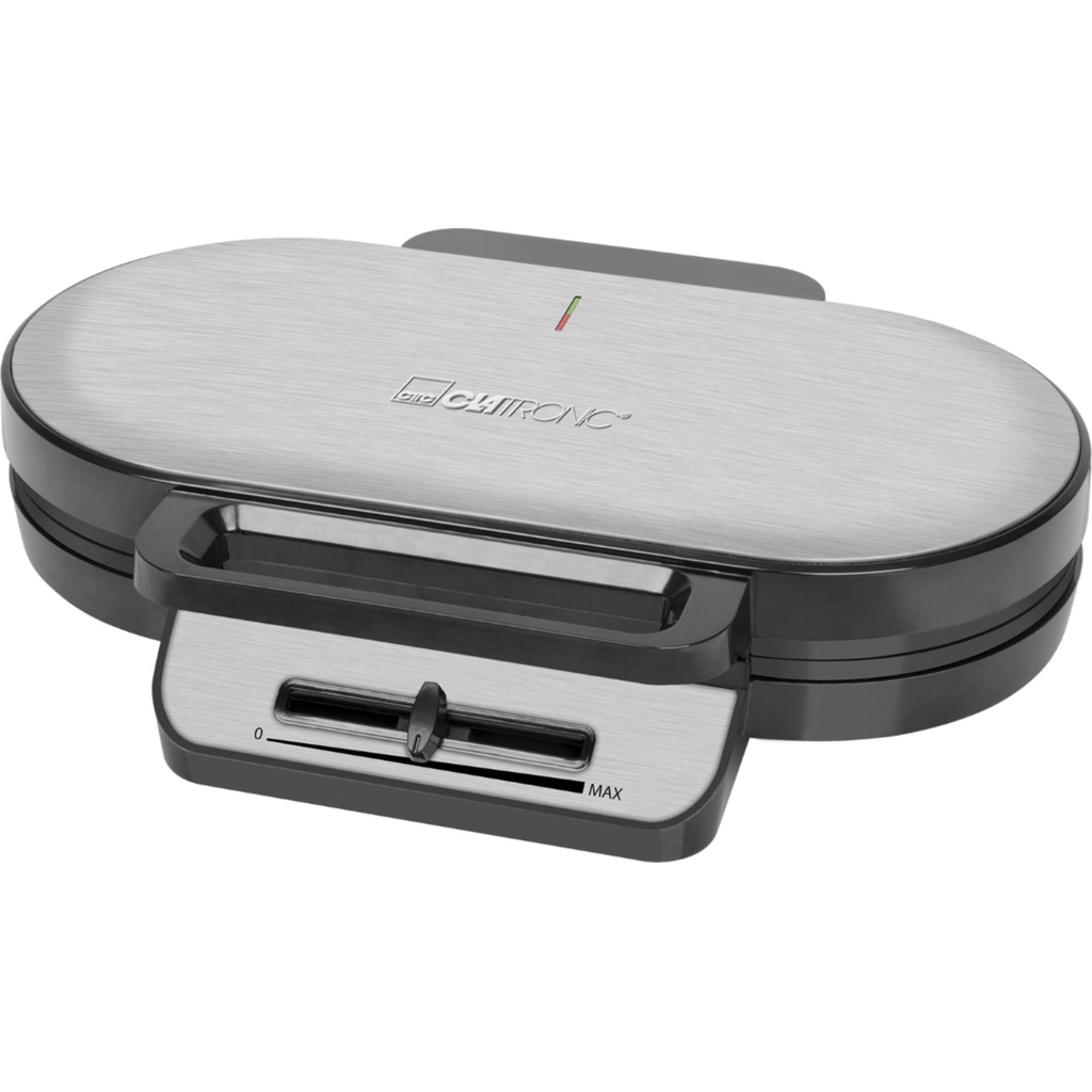 Clatronic WA 3745 black-inox Waffle Maker