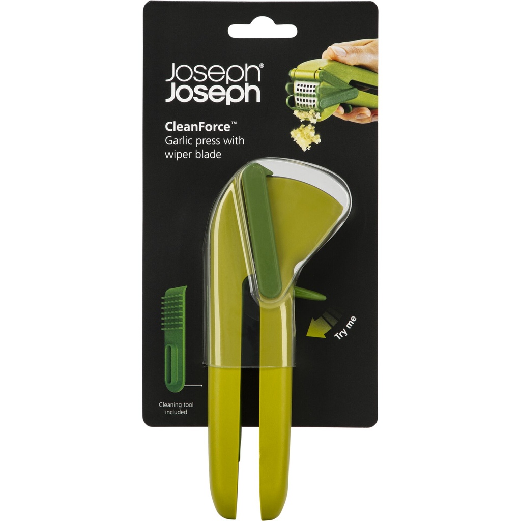 Joseph Joseph CleanForce Garlic Press Green