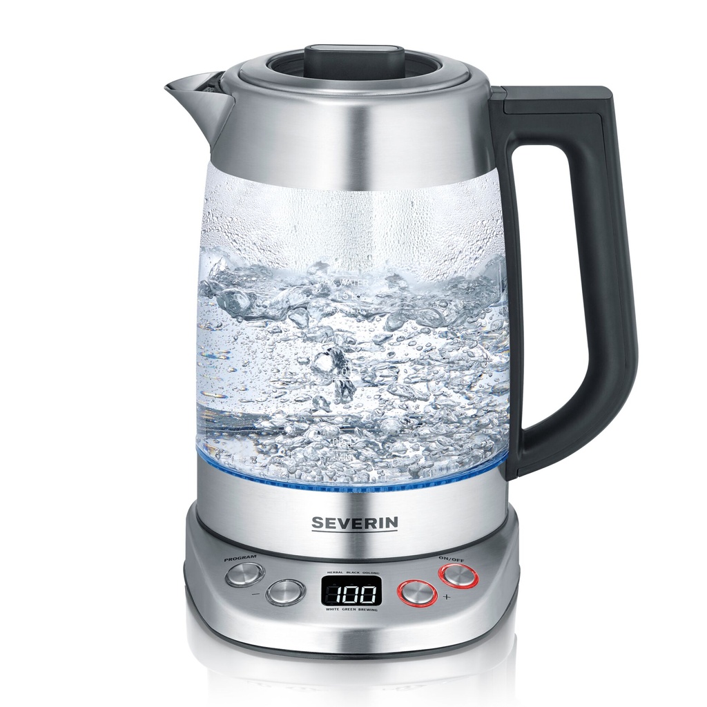 Severin WK 3480 Glas-Tee-/Wasserkocher Deluxe