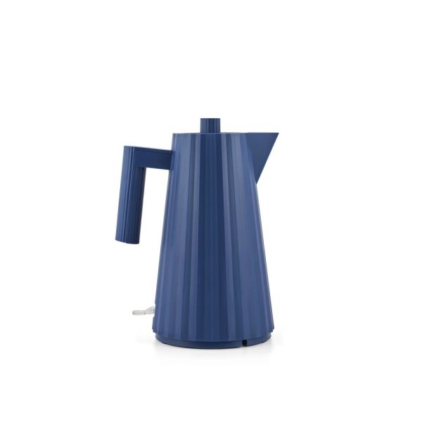 Alessi Plisse Wasserkocher blau