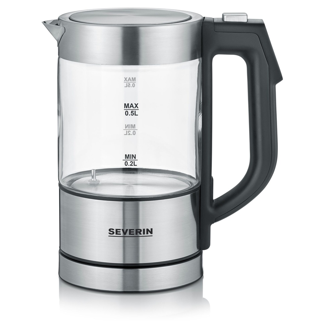 Severin WK 3458 Digital Mini Glass Kettle